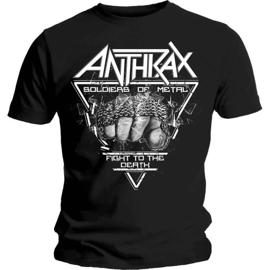 Anthrax: Soldier of Metal FTD - Black T-Shirt