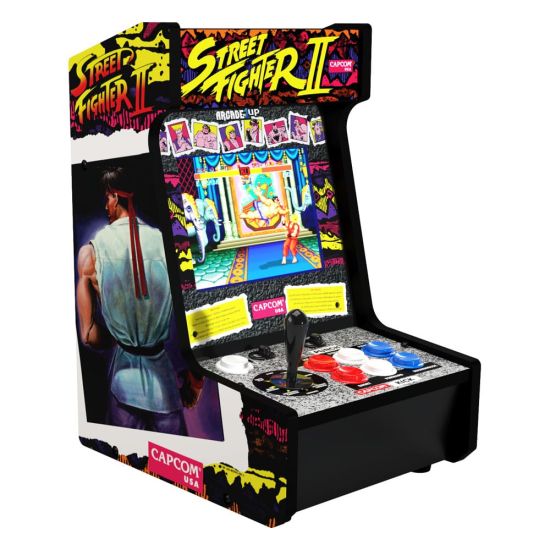 Arcade1Up : Jeu d'arcade Street Fighter II Countercade (40 cm) Précommande