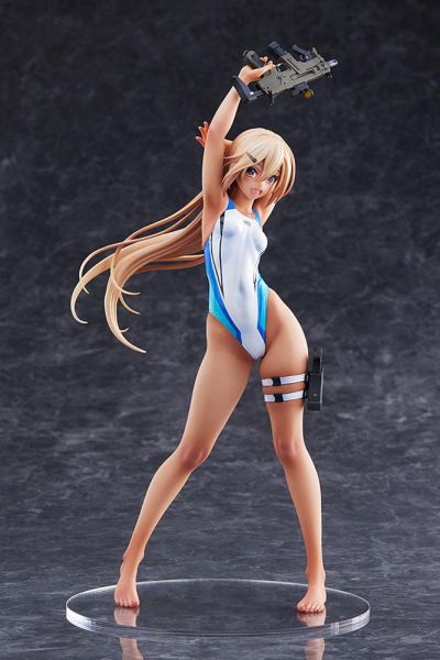 Arms Note: Kouhai-chan of the Swim Club Blue Line Swimsuit Ver. 1/7 PVC Statue (29cm)