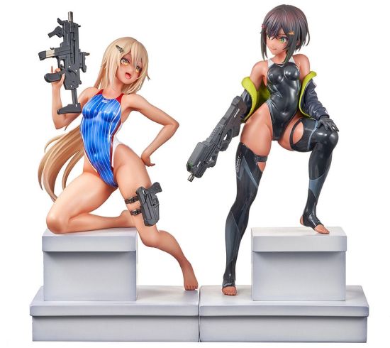 Arms Note: Swim Team Bucho-chan and Kohai-chan 1/7 Statue (22cm) Preorder