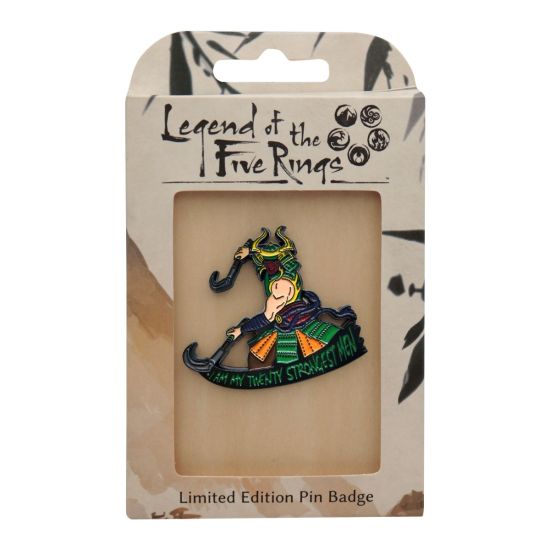 Legend of the Five Rings: Limited Edition Yorimoto Pin Badge Preorder