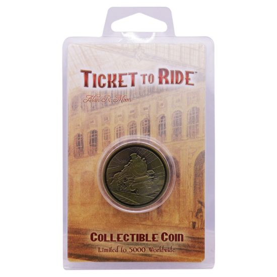 Ticket to Ride: Limited Edition Collectible Train Coin Preorder