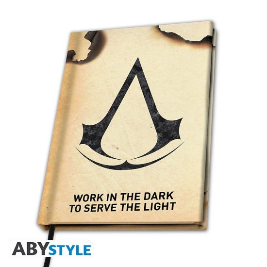 Assassin's Creed: Crest A5 notitieboekje vooraf bestellen