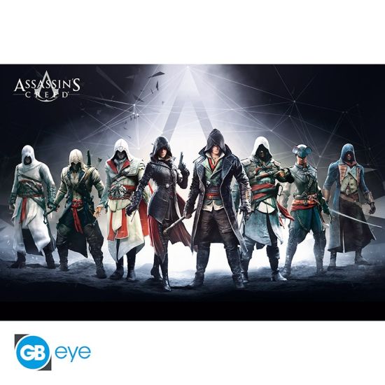 Assassin's Creed: Personageposter (91.5 x 61 cm) Pre-order