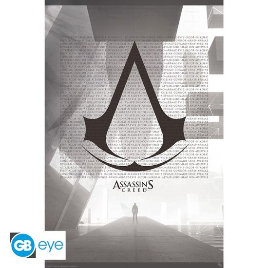 Assassin's Creed: Crest & Animus-poster (91.5 x 61 cm) Voorbestellen