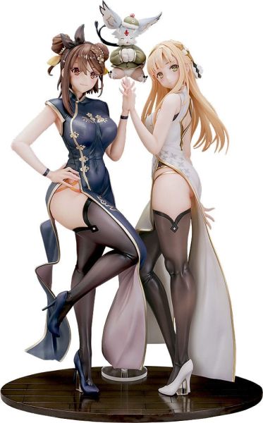 Atelier Ryza 2: Lost Legends & the Secret Fairy: Ryza & Klaudia PVC Statue Chinese Dress Ver. 1/6 (28cm) Preorder