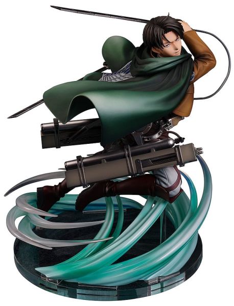 Attack on Titan: Levi Humanity's Strongest Soldier PVC Statue 1/6 (23cm) Preorder