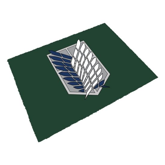 L'Attaque des Titans : Paillasson Scout Emblem (40 cm x 60 cm) Précommande