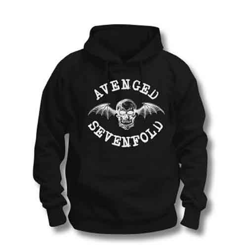 Avenged Sevenfold: Logo - Black Pullover Hoodie
