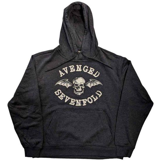 Avenged Sevenfold: Logo - Grey Pullover Hoodie