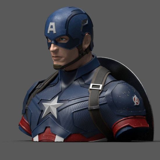 Vengadores Endgame: Hucha Capitán América (20 cm) Reserva