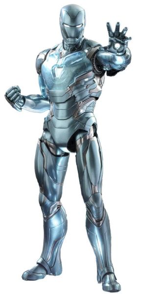 Avengers : Endgame : Figurine d'action moulée sous pression Iron Man Mark LXXXV (version holographique) 1/6 (Toy Fair Exclusive 2022) (33 cm) Précommande