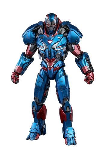 Avengers : Endgame : Iron Patriot 1/6 Movie Masterpiece Series Figurine moulée sous pression (32 cm)
