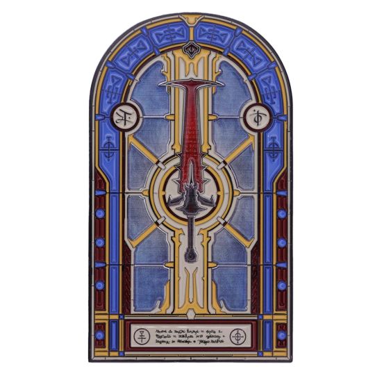 Doom: Crucible Sword Stained Glass Window Limited Edition Ingot Preorder