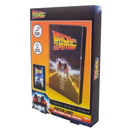 Back to the Future: Burning Rubber Light Poster Preorder