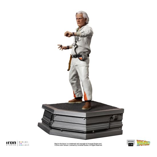 Back to the Future: Doc Brown Art Scale Statue 1/10 (22cm) Preorder