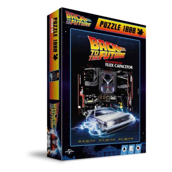 Back to the Future: Flux Capacitor Powered Puzzle