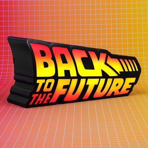 Back to the Future: LED-Light Logo (25cm)
