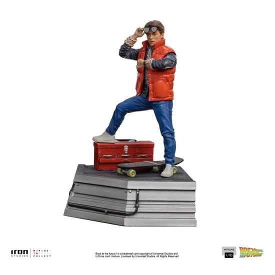 Terug naar de toekomst: Marty McFly Art Scale-standbeeld 1/10 (20 cm) Pre-order