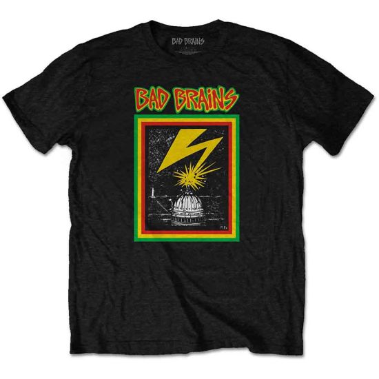 Bad Brains: Capitol Strike - Black T-Shirt