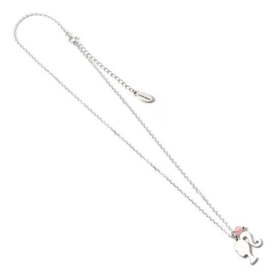 Barbie: Silhouette & Quartz Bead Pendant & Necklace (Sterling Silver) Preorder