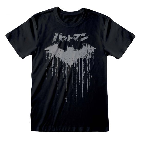 Batman: Distressed Japanese Logo T-Shirt