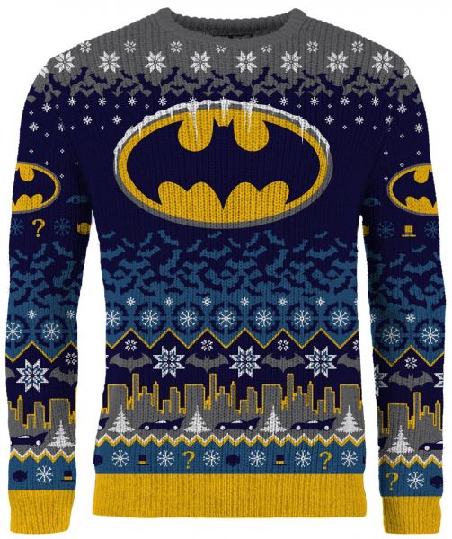 Batman: Seasons' Beatings Ugly Christmas Sweater