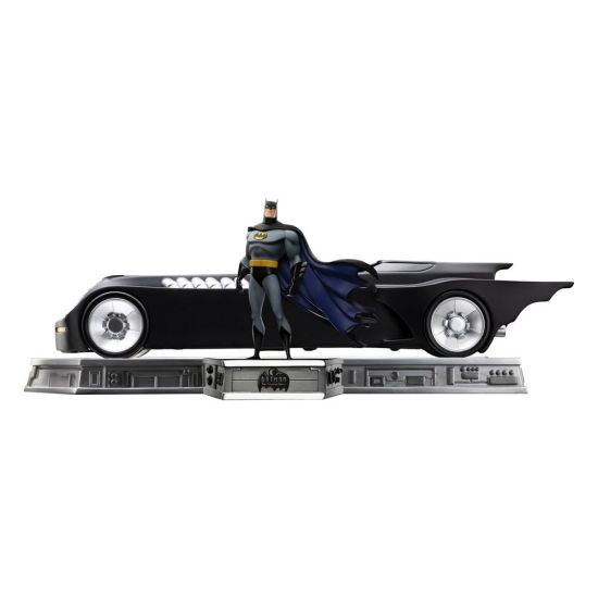 Batman : Batman The Animated Series (1992) Art Scale Set Deluxe 1/10 Batman et Batmobile (24 cm) Précommande