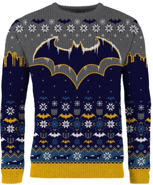 Batman: Frosty Festivities Ugly Christmas Sweater/Jumper