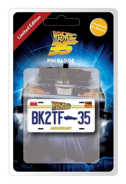 Back To The Future: 35th Anniversary Limited Edition Pin Badge Preorder