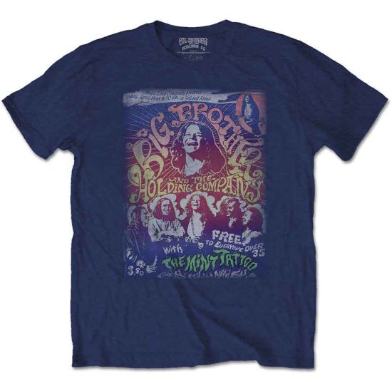 Big Brother & The Holding Company: Selland Arena - Navy Blue T-Shirt