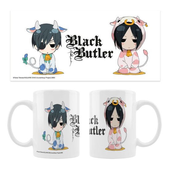 Black Butler: Reserva de taza de cerámica con disfraces de vaca