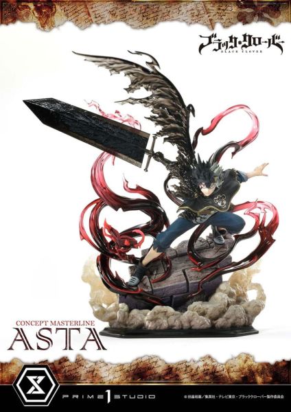 Black Clover: Estatua de la serie Asta Concept Masterline 1/6 (50 cm) Reserva