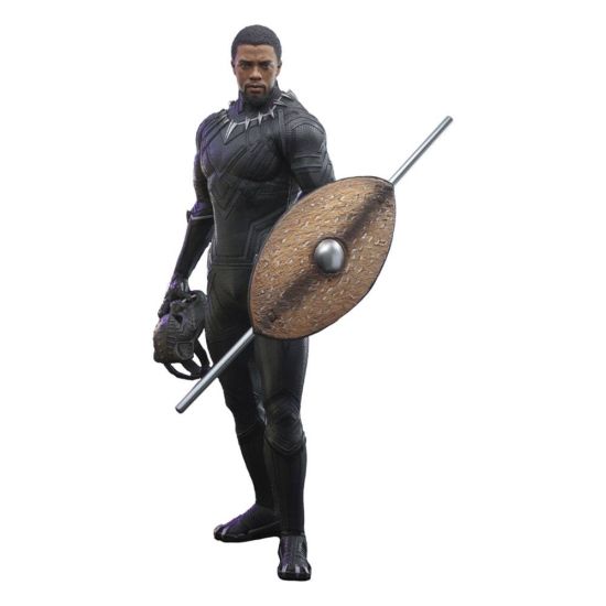 Black Panther : Figurine d'action Masterpiece du film Black Panther (costume original) 1/6 (31 cm)