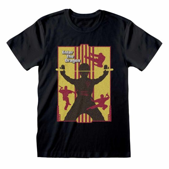 Bruce Lee Enter The Dragon: Poster (T-Shirt)