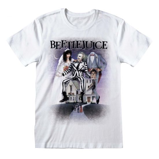 Beetlejuice: Poster White T-Shirt