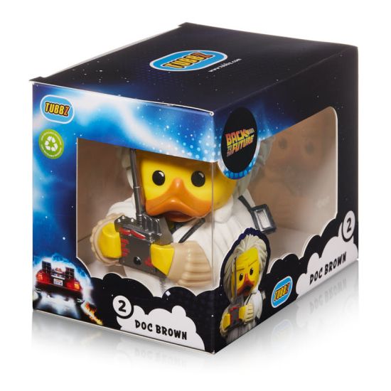 Terug naar de toekomst: Doc Brown Tubbz Rubber Duck Collectible (Boxed Edition)