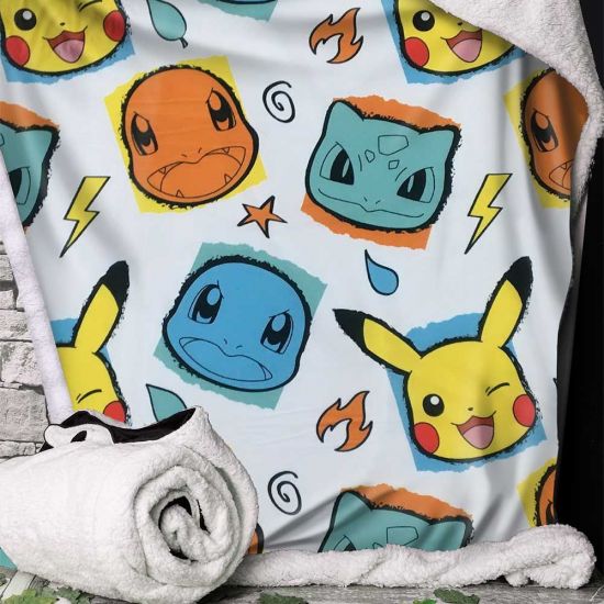 Pokemon: Starter Throw Blanket Preorder