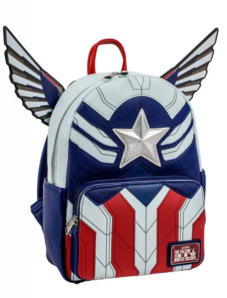 Captain America: Falcon Cosplay Loungefly Mini Backpack