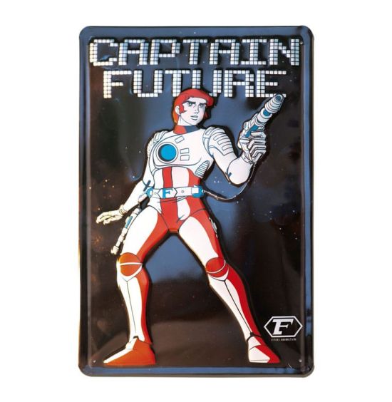 Captain Future: Tin Sign (20x30cm) Preorder