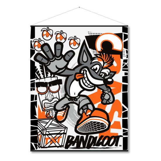 Crash Bandicoot: Poster Leinwand Poster