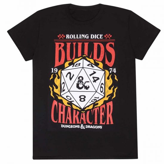 Dungeons And Dragons: Builds Character T-Shirt