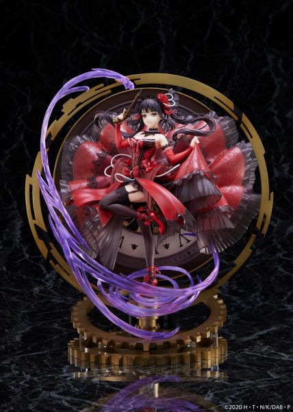 Date A Bullet: Kurumi Tokisaki PVC Statue Pigeon Blood Ruby Dress Ver. 1/7 (33cm) Preorder