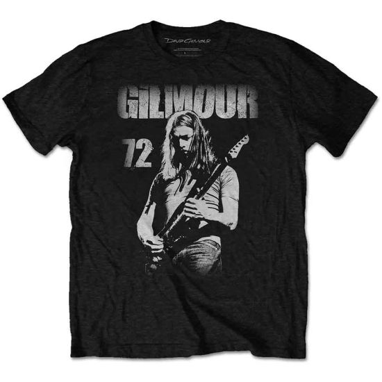 David Gilmour: 72 - Black T-Shirt