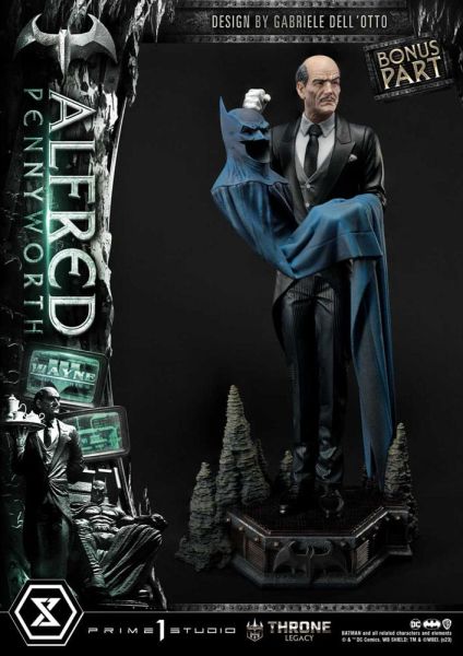 DC Comics: Alfred Pennyworth Throne Legacy Series Statue (Bonus Version) 57cm Preorder