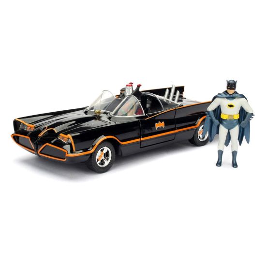 DC Comics: Batman 1966 Klassiek Batmobile 1/24 gegoten model