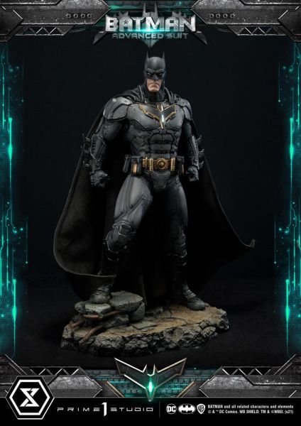 DC Comics: Estatua del traje avanzado de Batman de Josh Nizzi (51 cm) Reserva