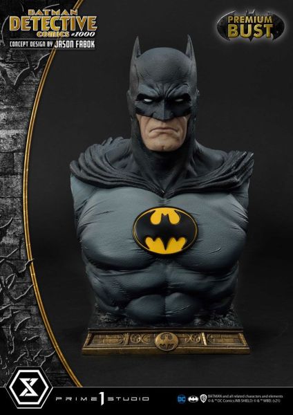 DC Comics: Batman Detective Comics #1000 Busto con diseño conceptual de Jason Fabok (26 cm) Reserva