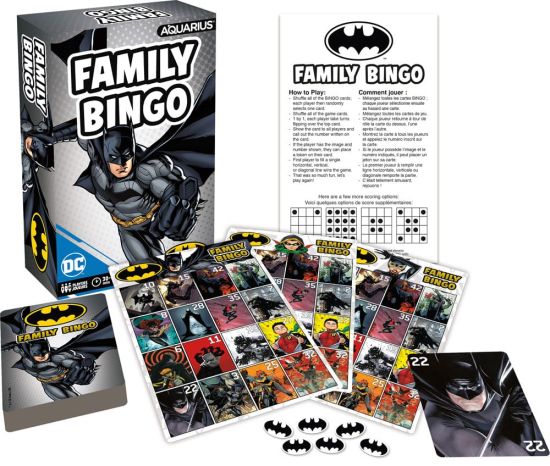 DC Comics: Batman Family Bingo Board Game (English Version) Preorder