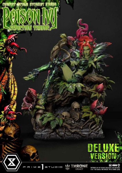 DC Comics: Batman Poison Ivy Seduction Throne Deluxe Bonus Version 1/4 Throne Legacy Collection Statue (55cm) Preorder